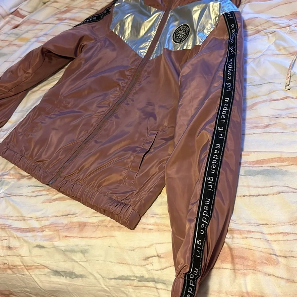 Madden girl windbreaker zip up hoodie - Picture 11 of 11